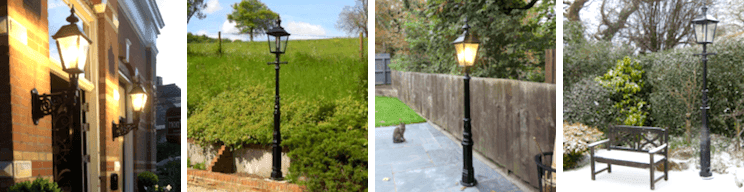 customer pictures from our collection of cast iron victorian garden lamp posts. View many pictures of beautiful cast iron lamp post and victorian lamp post ideas.